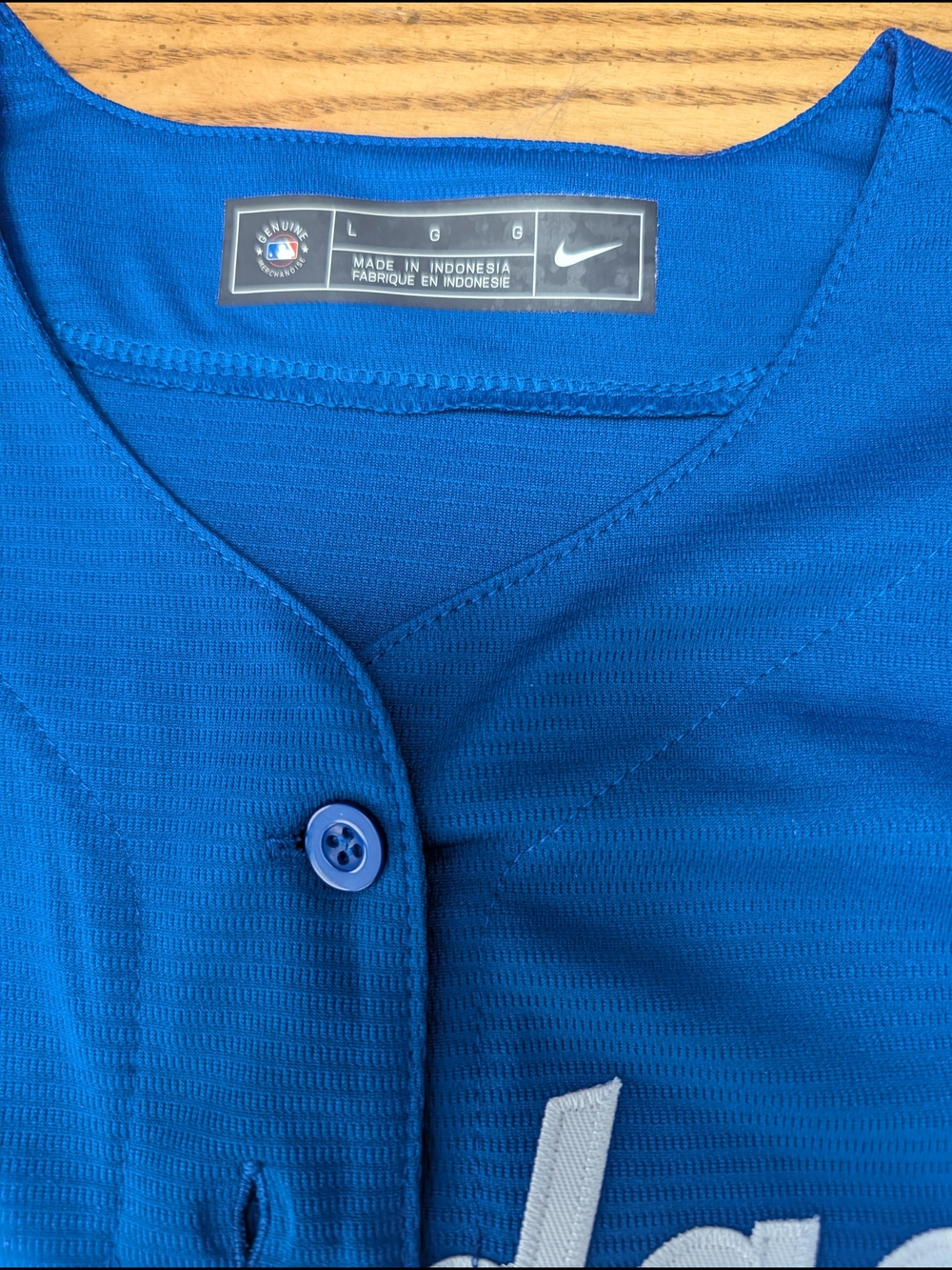 Nike MLB Shohei Ohtani #17 Blue and White Jersey - Picture 3 of 9